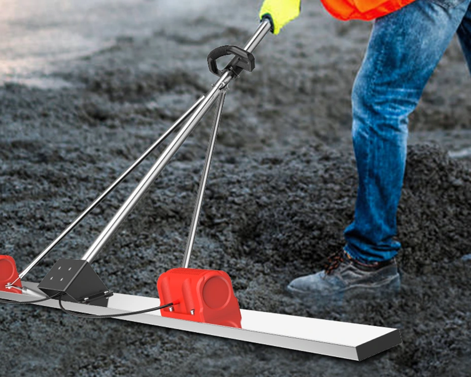Method of using electric scraper for concrete