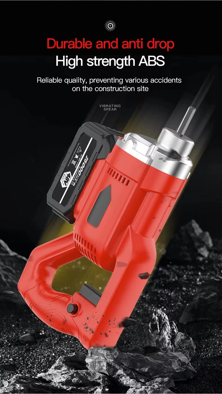 ‌‌‌150W Motor Head Cement Vibrator With Lithium Battery‌‌