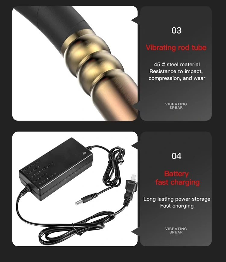 ‌‌‌400W Portable Concrete Vibrators Wireless Light Vibrator