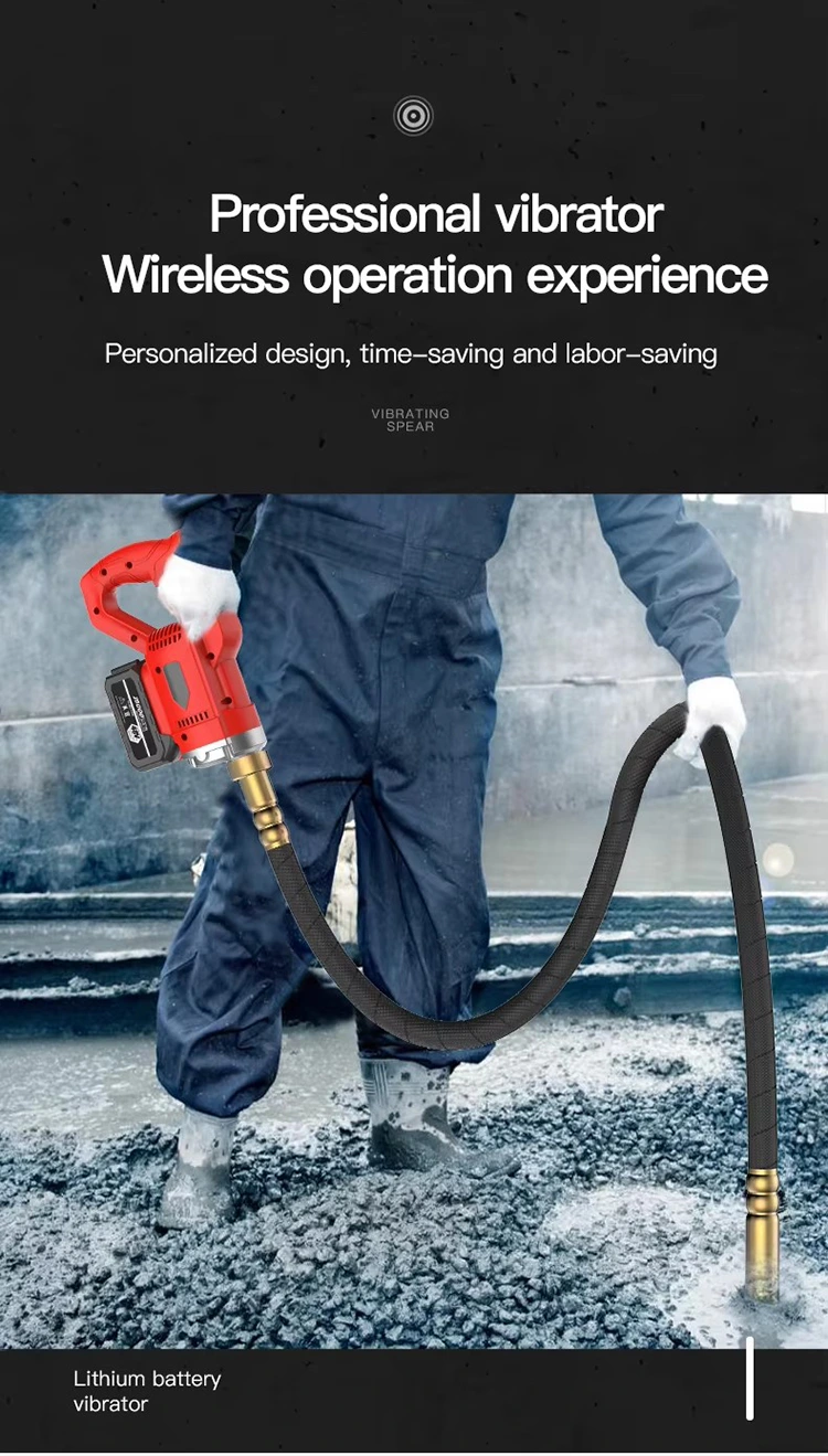 ‌‌‌400W Portable Concrete Vibrators Wireless Light Vibrator