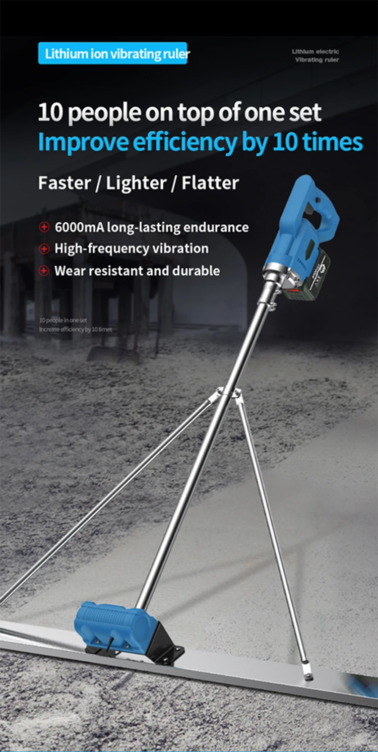 Multi-functional Use Scraping Ruler for Concrete