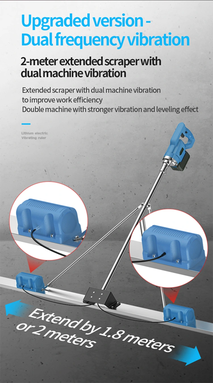 Multi-functional Use Scraping Ruler for Concrete