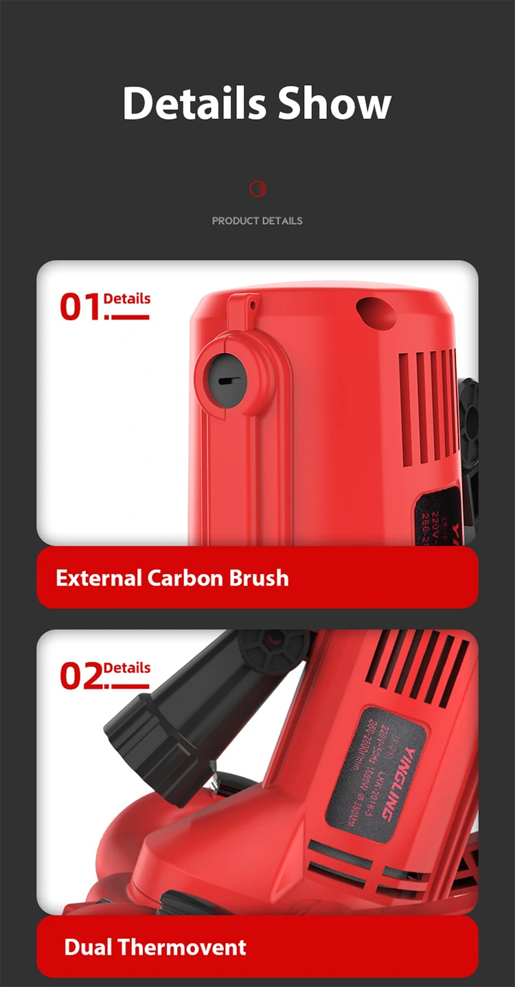 LED-Equipped Electric Trowel for Plastering‌‌