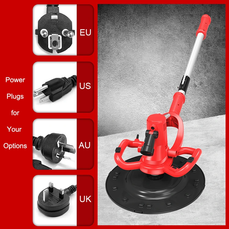 LED-Equipped Electric Trowel for Plastering‌‌