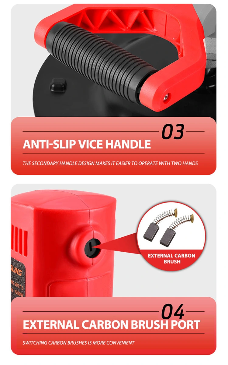 Plastering Electric Trowel with Straight Handle‌‌