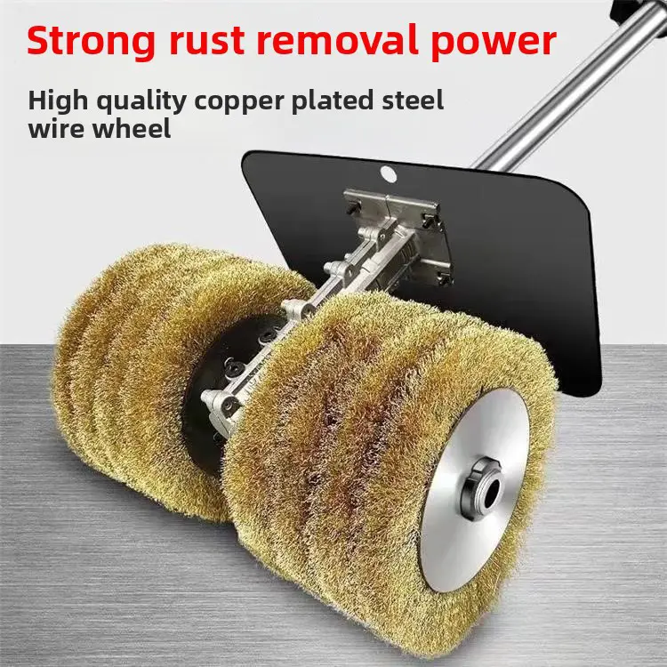 parallel Handheld Rust Remover Iron Plate Steel Grinding