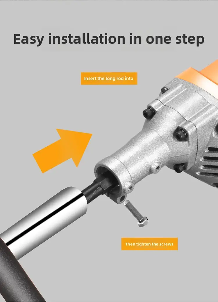parallel Handheld Rust Remover Iron Plate Steel Grinding