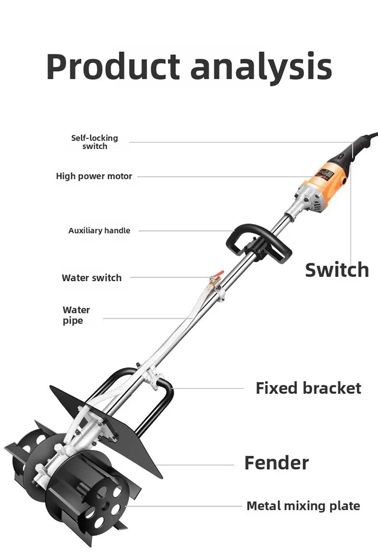 parallel Handheld Rust Remover Iron Plate Steel Grinding